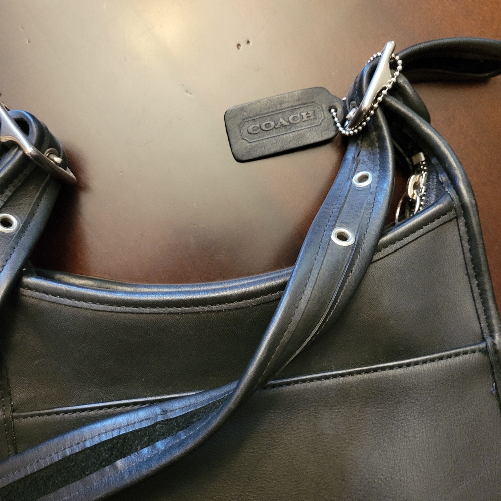 Coach Black Crossbody Bag with Adjustable Strap - Picture 2 of 2